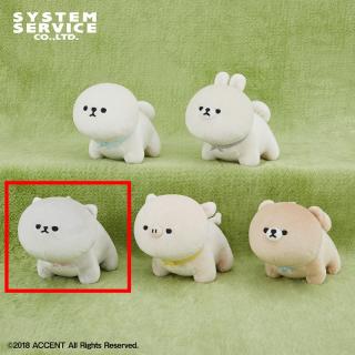 【mofmofriends】【Cブリティッシュショートヘア】MOFMOFRIENDS ボールチェーン付きスカーフぬいぐるみ