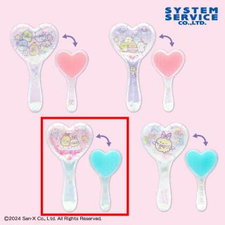 【すみっコぐらし】【Cえびふらいのしっぽ＆えびてんのしっぽ】すみっコぐらし 天使なえびてん キラキラヘアブラシ