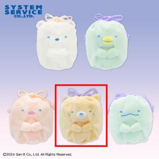 【すみっコぐらし】【Dねこ】すみっコぐらし おばけのナイトパーク おばけ巾着