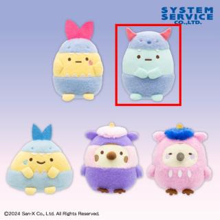 【すみっコぐらし】【Bたぴおか】すみっコぐらし おばけのナイトパーク みにっコモンスターぬいぐるみ