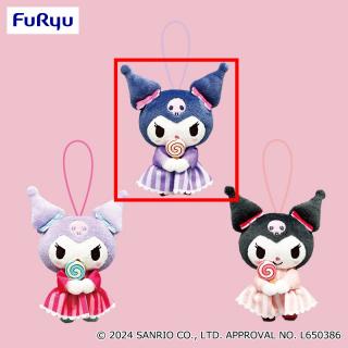 【サンリオ】【Aパープルドレス】クロミ キャンディリボンドレスマスコット