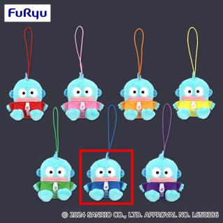 【サンリオ】【Fブルー】ハンギョドン カラフルつなぎマスコット