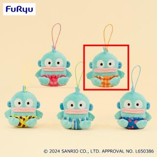 【サンリオ】【Bチェック(オレンジ)】ハンギョドン パンツコレクションマスコット