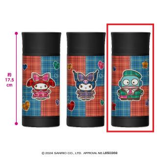 【サンリオ】【Cハンギョドン】サンリオキャラクターズ チェック×チェックステンレスボトル2