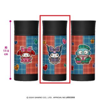 【サンリオ】【Bクロミ】サンリオキャラクターズ チェック×チェックステンレスボトル2