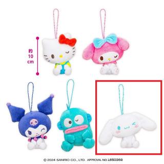 【サンリオ】【Eシナモロール】サンリオキャラクターズ おすわりちょいデカマスコット