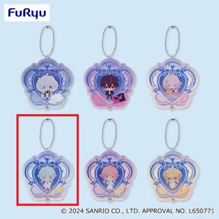 【サンリオ】【Dクラークステラ】フラガリアメモリーズ カスタムアクリルキーホルダー～ブルーブーケ～