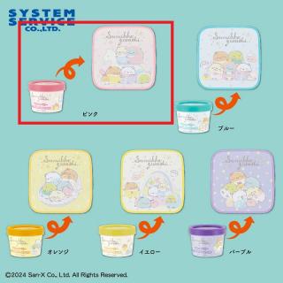 【すみっコぐらし】【Aピンク】すみっコぐらし すみっコベビー カップ入りミニタオル