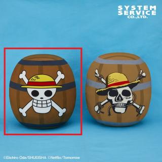 【ワンピース】【Aブラウン】Netflixシリーズ｢ONE PIECE｣ 樽型ぬいぐるみXL