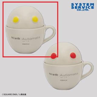 【NieRシリーズ】【A黄目 機械生命体】NieR:Automata Ver1.1a 蓋付きマグカップ