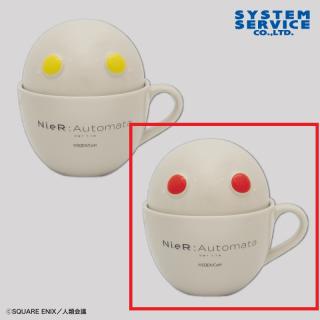 【NieRシリーズ】【B赤目 機械生命体】NieR:Automata Ver1.1a 蓋付きマグカップ
