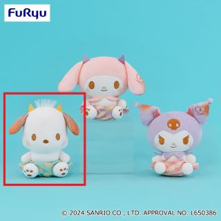 【サンリオ】【Cポチャッコ】サンリオキャラクターズ ましゅまるむキャンディおむつぬいぐるみ②