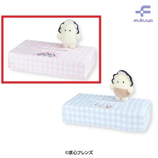 【求心フレンズ】【Aピンク(牡蠣)】求心フレンズ　マスコット付ティッシュボックス