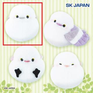 【Aのーまる】ふわぽわシマエナガ ぽってりお手玉ぬいぐるみ