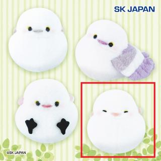 【Cにっこり】ふわぽわシマエナガ ぽってりお手玉ぬいぐるみ