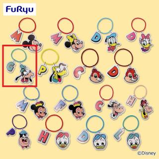 【ディズニー】【Eグーフィー】ミッキー＆フレンズ レトロイニシャル ヘアアクセサリー