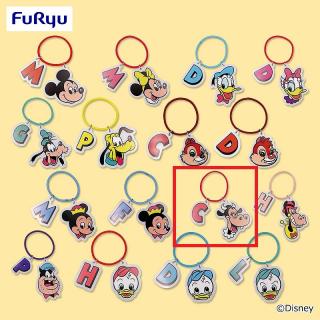 【ディズニー】【Kクララベル・カウ】ミッキー＆フレンズ レトロイニシャル ヘアアクセサリー