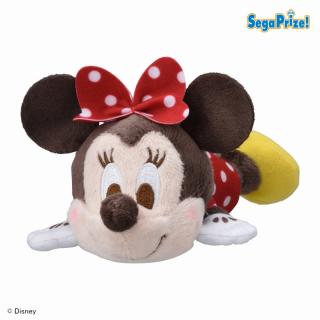 【ディズニー】【Bミニー】ミッキー＆フレンズ　寝そべり　赤いほっぺ　マスコット