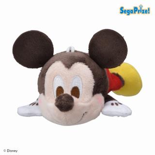 【ディズニー】【Aミッキー】ミッキー＆フレンズ　寝そべり　赤いほっぺ　マスコット
