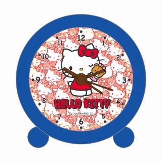 【サンリオ】【Eブルー】ハローキティ アラームクロック