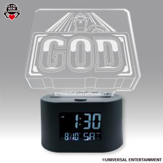【ミリオンゴッド】MILLIONGOD 神々の凱旋光る！LEDアクリルクロック