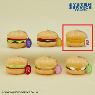 【ドムドムハンバーガー】【Cたまごバーガー】ドムドムハンバーガー ハンバーガー いろんなハンバーガー大集合！マスコットキーチェーン