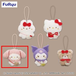 【サンリオ】【Cマイメロディ】スタジオハヌル×サンリオキャラクターズ ふわふわマスコット①