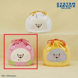 【ともだちはくま】【Bベビくま】ともだちはくま くまの肉まんになりきり巾着