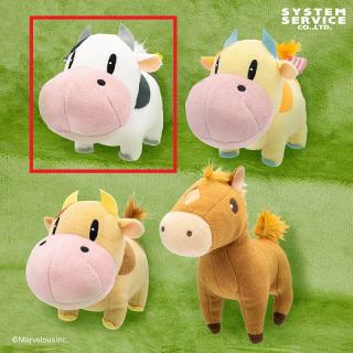 【牧場物語】【Aウシさん(白黒)】牧場物語 なかよしぬいぐるみ
