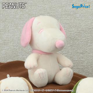 【スヌーピー】【Aいちごラテ】SNOOPY(TM)　ぬいぐるみ　ラテカラー