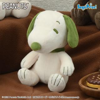 【スヌーピー】【D抹茶ラテ】SNOOPY(TM)　ぬいぐるみ　ラテカラー