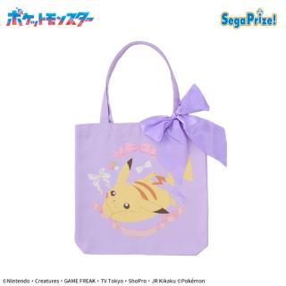 【ポケットモンスター】【Aピカチュウ】ポケットモンスター　[PtZ]リボントートバッグ