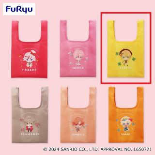 【サンリオ】【Cプルース】フラガリアメモリーズ エコバッグ～レッドブーケ～