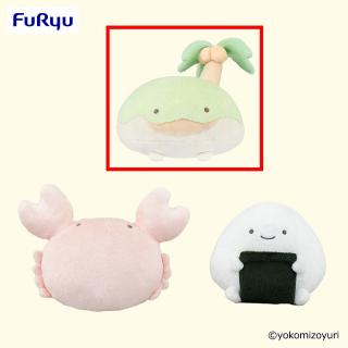 【なんでもいきもの】【Bこじま】なんでもいきもの ぬいぐるみ（カニとこじまとのりおにぎり）