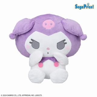 【サンリオ】【クロミ】ゆるかわ　サンリオキャラクターズ　LLぬいぐるみ“クロミ”　～はずかちっ！～