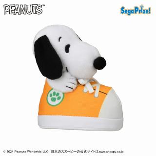 【スヌーピー】【Dイエロー】SNOOPY(TM)　マスコット　スニーカー