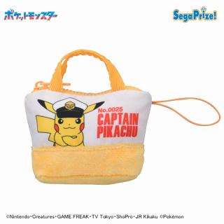 【ポケットモンスター】【Eキャプテンピカチュウ】ポケットモンスター　バッグ型ミニポーチVol.3