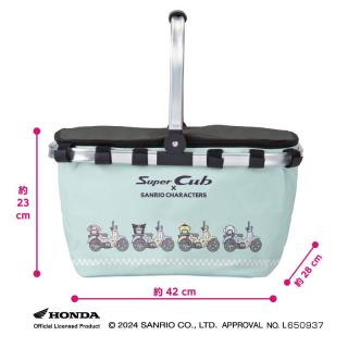 【サンリオ】サンリオキャラクターズ×Super Cub ひんやりバスケット