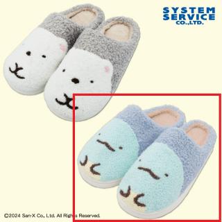 【すみっコぐらし】【Bとかげ】すみっコぐらし ふわもこルームシューズ