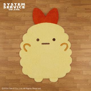 【すみっコぐらし】【えびふらいのしっぽ】すみっコぐらし ビッグダイカットラグ えびふらいのしっぽ