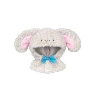 【Cグレー】ちびぐるみ×Chibiぬいのでこれーしょん うさぎポンチョ
