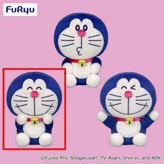 【ドラえもん】【Aにっこり(両目閉じ)】ドラえもん インディゴブルーぬいぐるみ