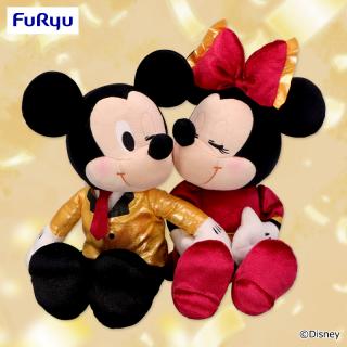 【ディズニー】ミッキー＆ミニー セレブリティフォト ペアぬいぐるみ