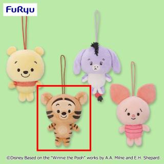 【ディズニー】【Cティガー】くまのプーさん YULULUN マスコット①