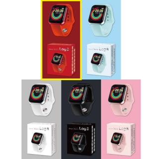 【家電製品(プライズ)】【E:Red】スマートウォッチLOG8