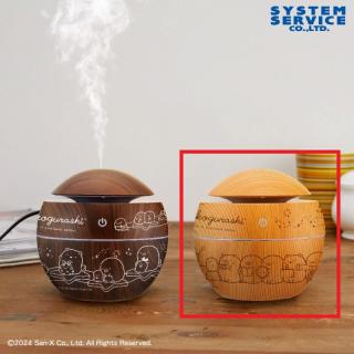 【すみっコぐらし】【Bライトブラウン】すみっコぐらし 星空さんぽ 木目調LEDライト付き加湿器