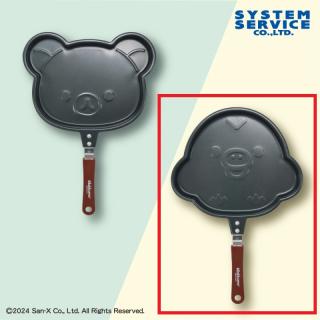 【リラックマ】【Bキイロイトリ】リラックマ NEW BASIC RILAKKUMA フェイス型フライパン