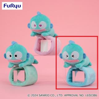 【サンリオ】【C目閉じ(ブルー)】ハンギョドン つれてってぬいぐるみバンド