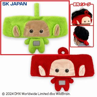 【テレタビーズ】【Aディプシー】テレタビーズ デフォルメヘアバンド(ディプシー/ポー)