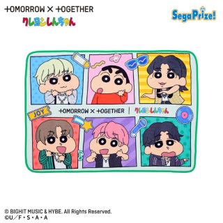 【クレヨンしんちゃん】TOMORROW X TOGETHER クレヨンしんちゃん [PtZ]ふわふわブランケット